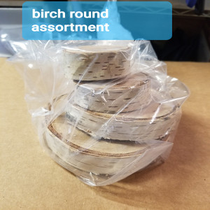 Birch Rounds Bundle of 5sizes