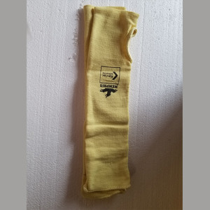 Kevlar Sleeves - 10 inch  WITH thumb hole - Yellow