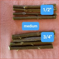 Willow Sticks - medium 1/2 to 3/4 inch by 8 inch long